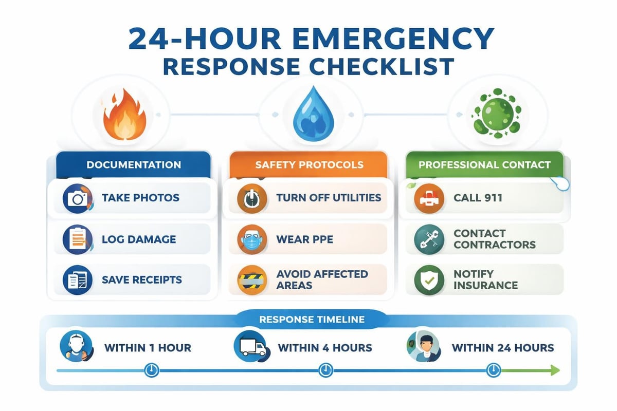 Fire Water Mold Restoration Services: 24-Hour Response Guide | Water ...