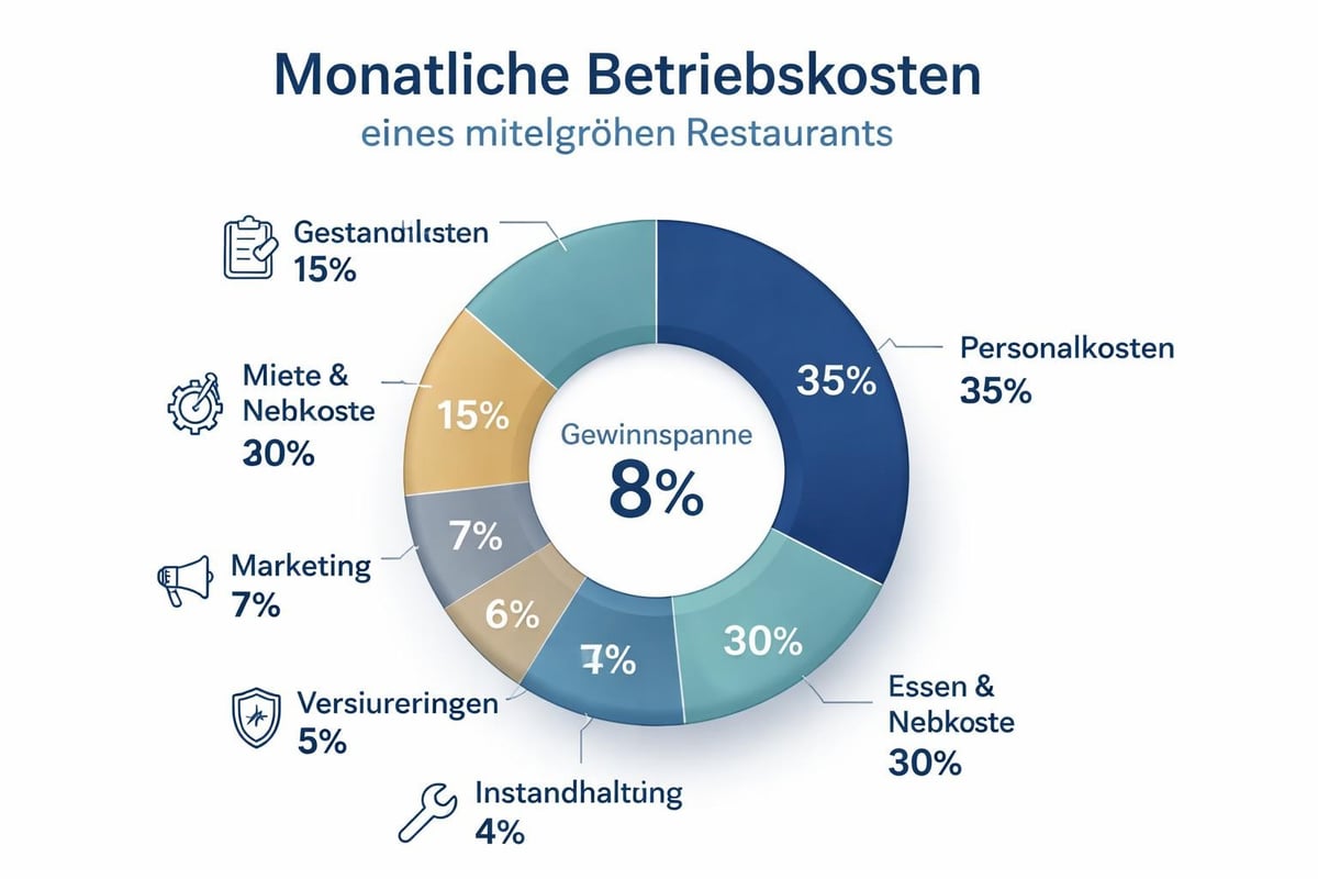 Kostenstruktur Restaurant