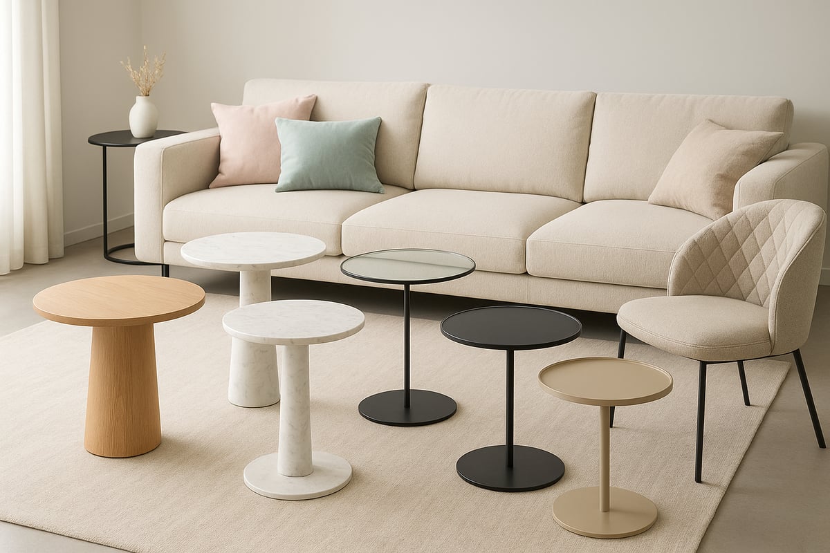 How to Choose the Perfect Round Modern Side Table for Your Space