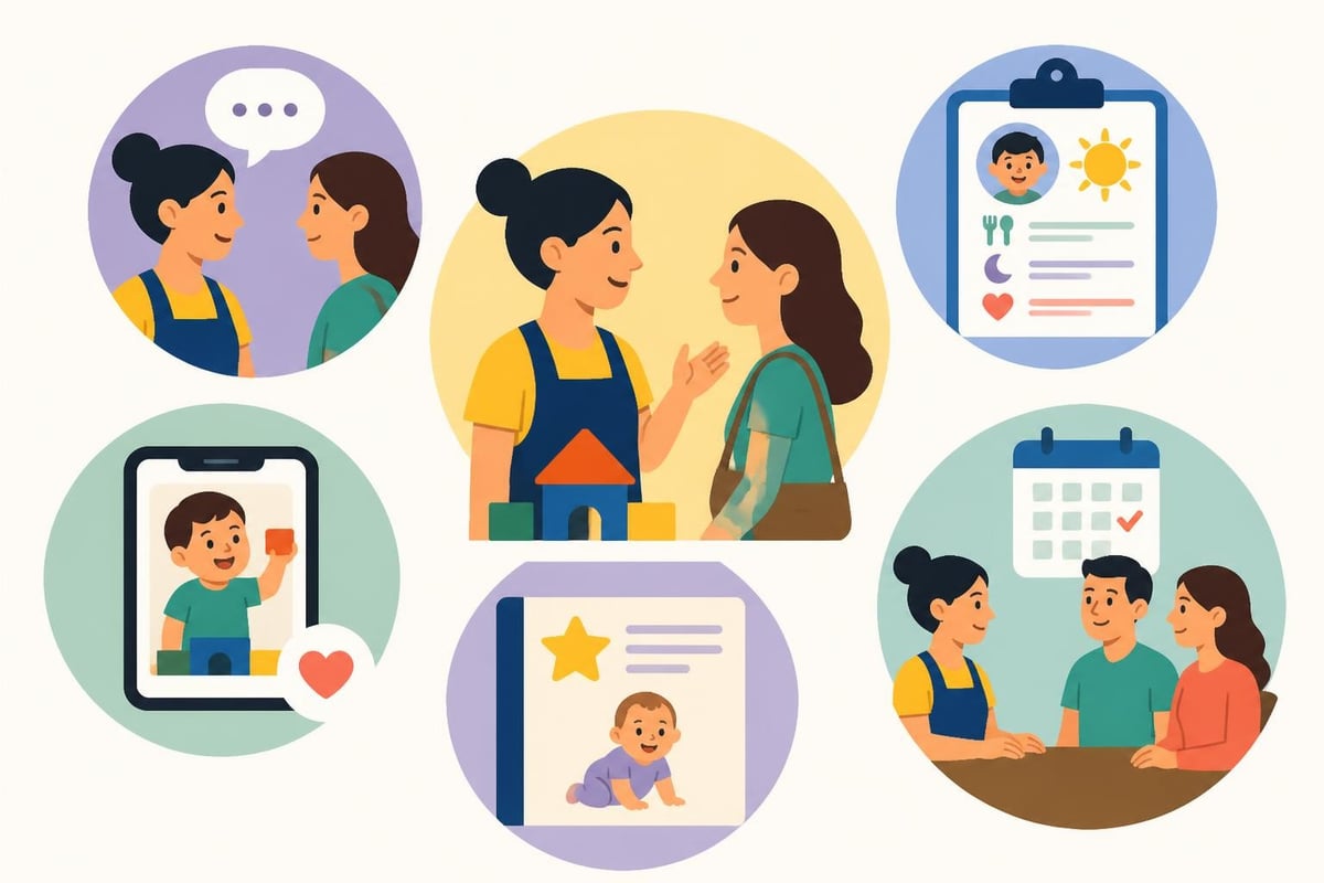 Parent-provider communication methods