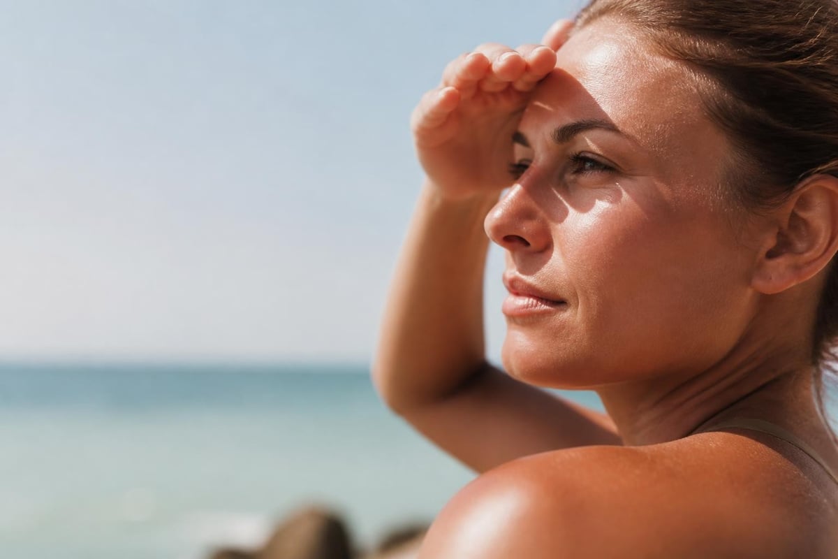 UV radiation impact on skin