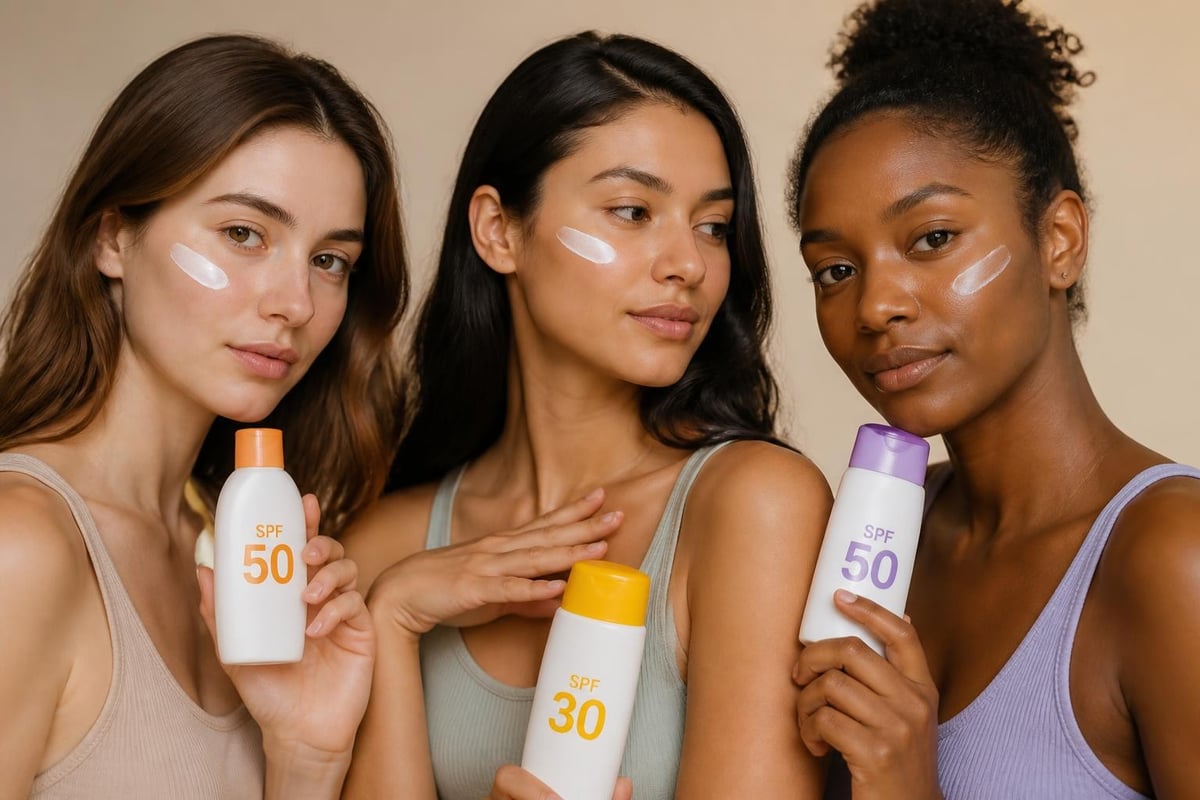 Skin type sun protection