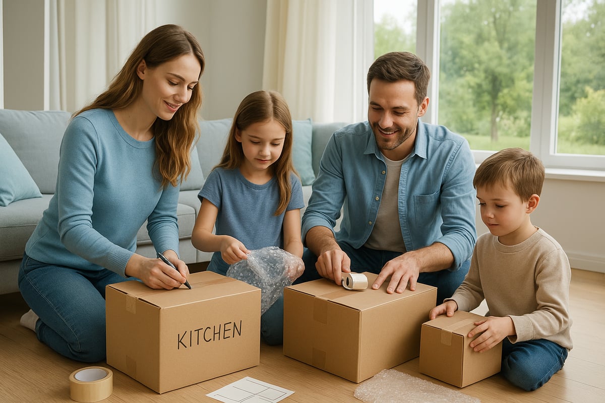 Packing and Preparing for Moving Day