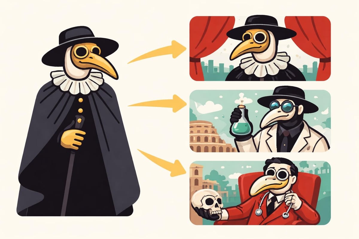 Evoluzione del personaggio del Dottore