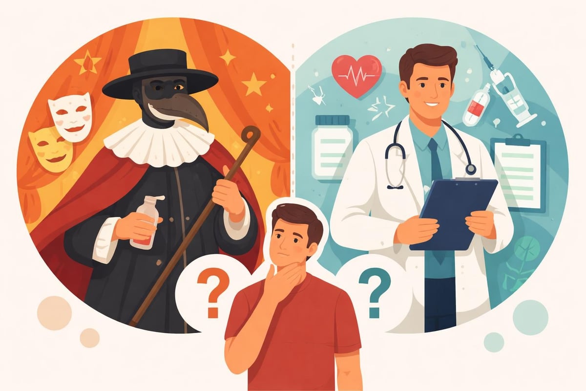 Percezione moderna del dottore
