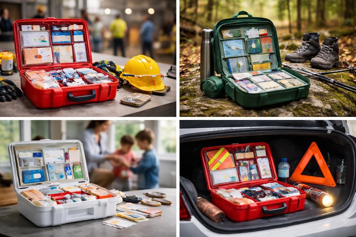 Environment-based first aid customization