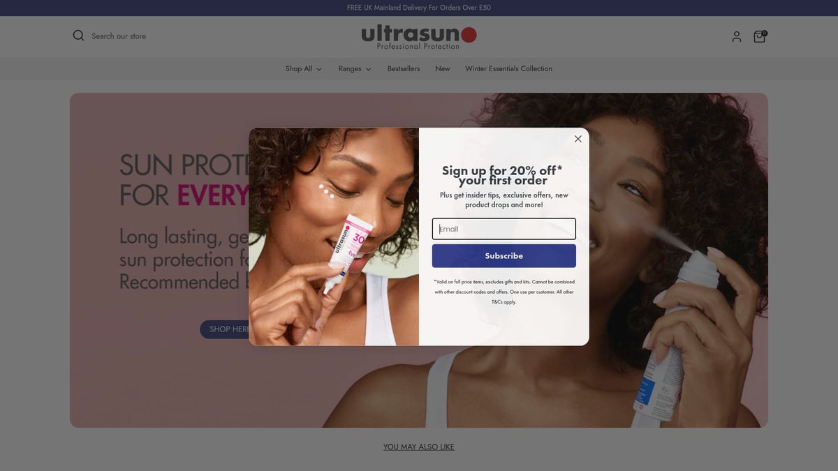 8 Sensitive Face Products Loved by Experts in 2026 - Ultrasun Face SPF50+ Sensitive