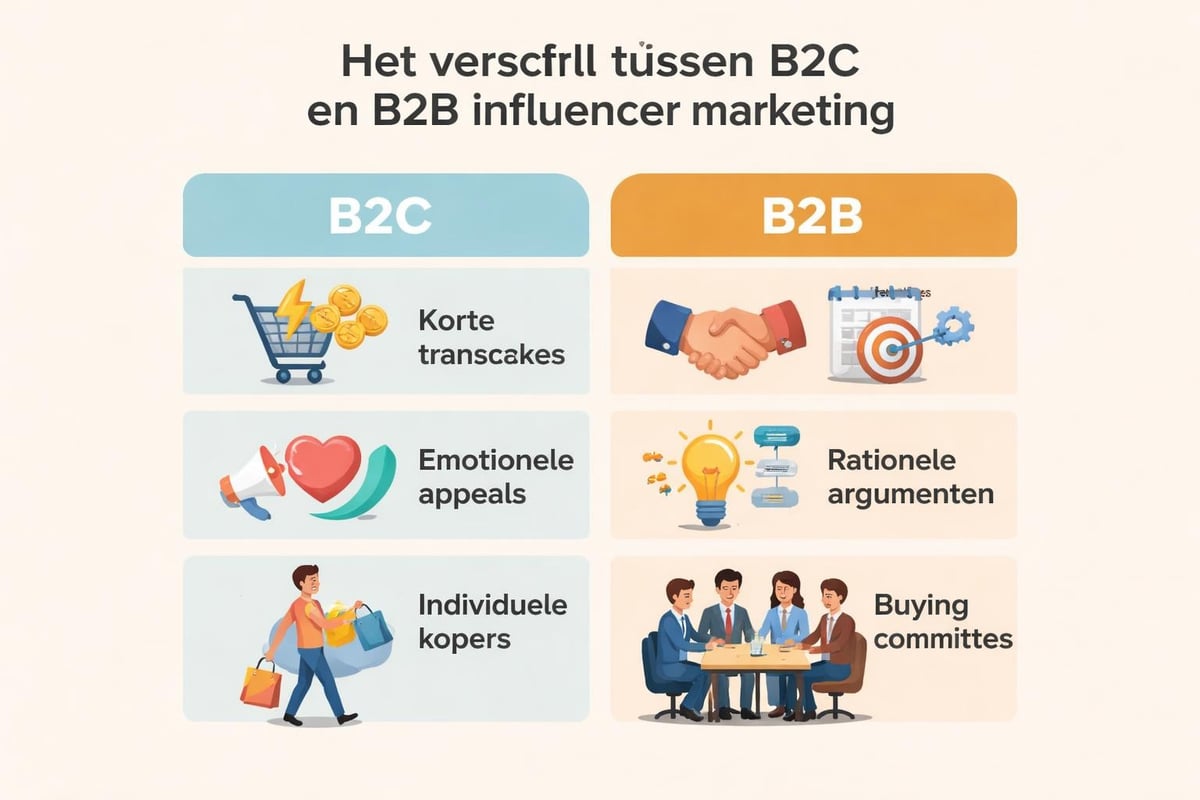 B2B influencer strategie