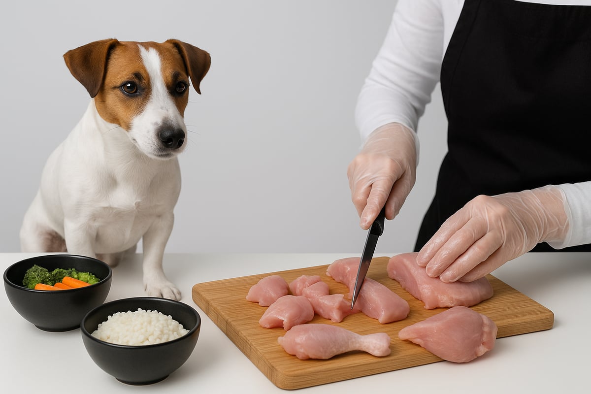Steg-för-Steg: Så Ger Du Kyckling till Din Hund på Ett Säkert Sätt