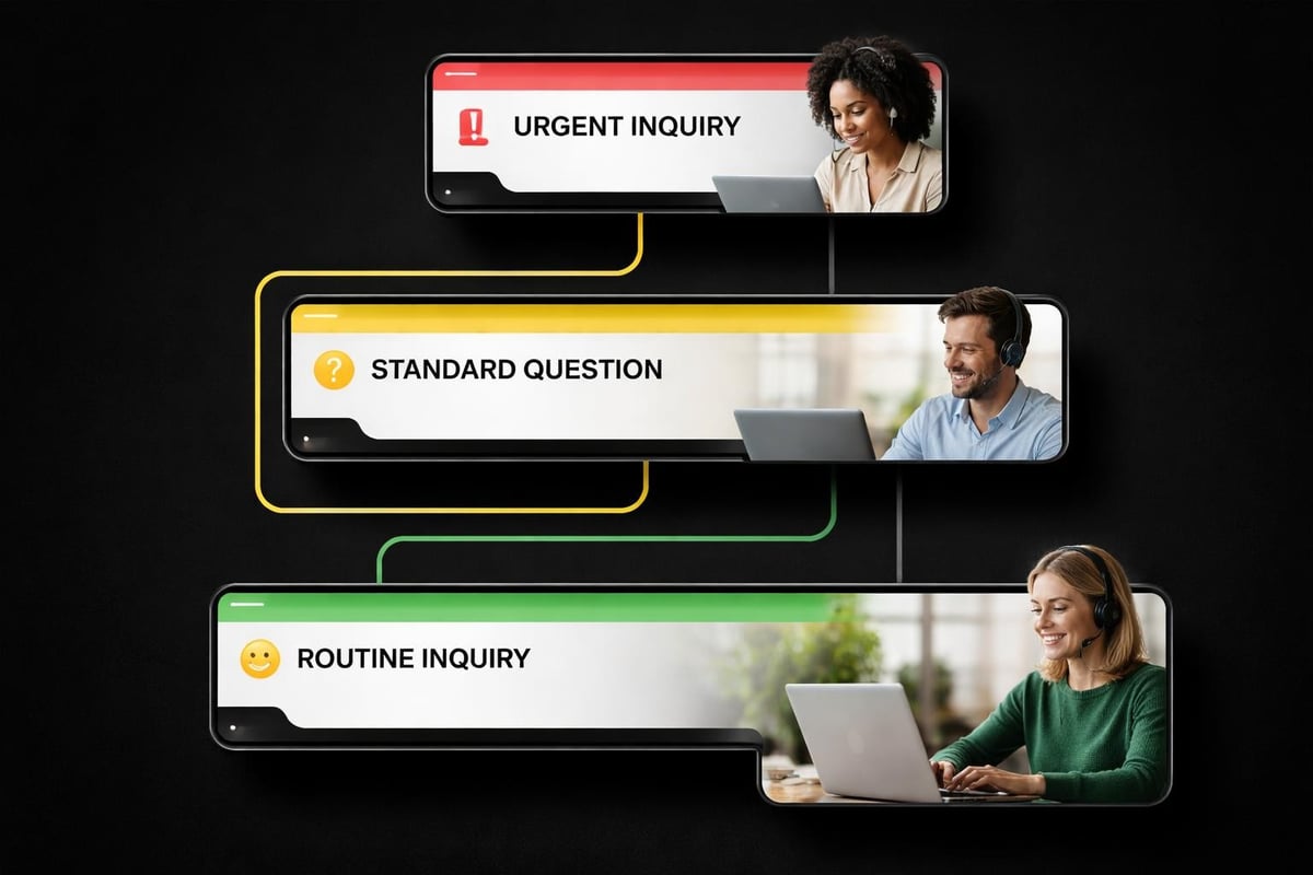 Priority-based inquiry routing