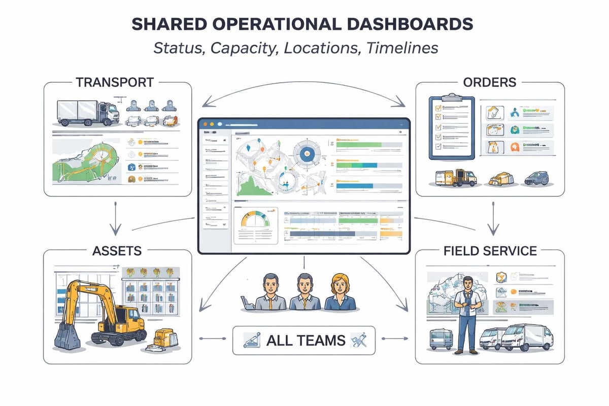 Real-time operational visibility