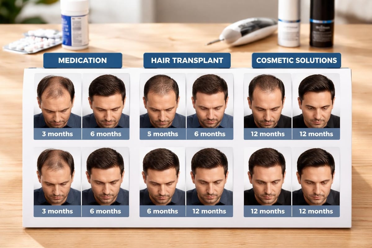 Treatment timeline comparison