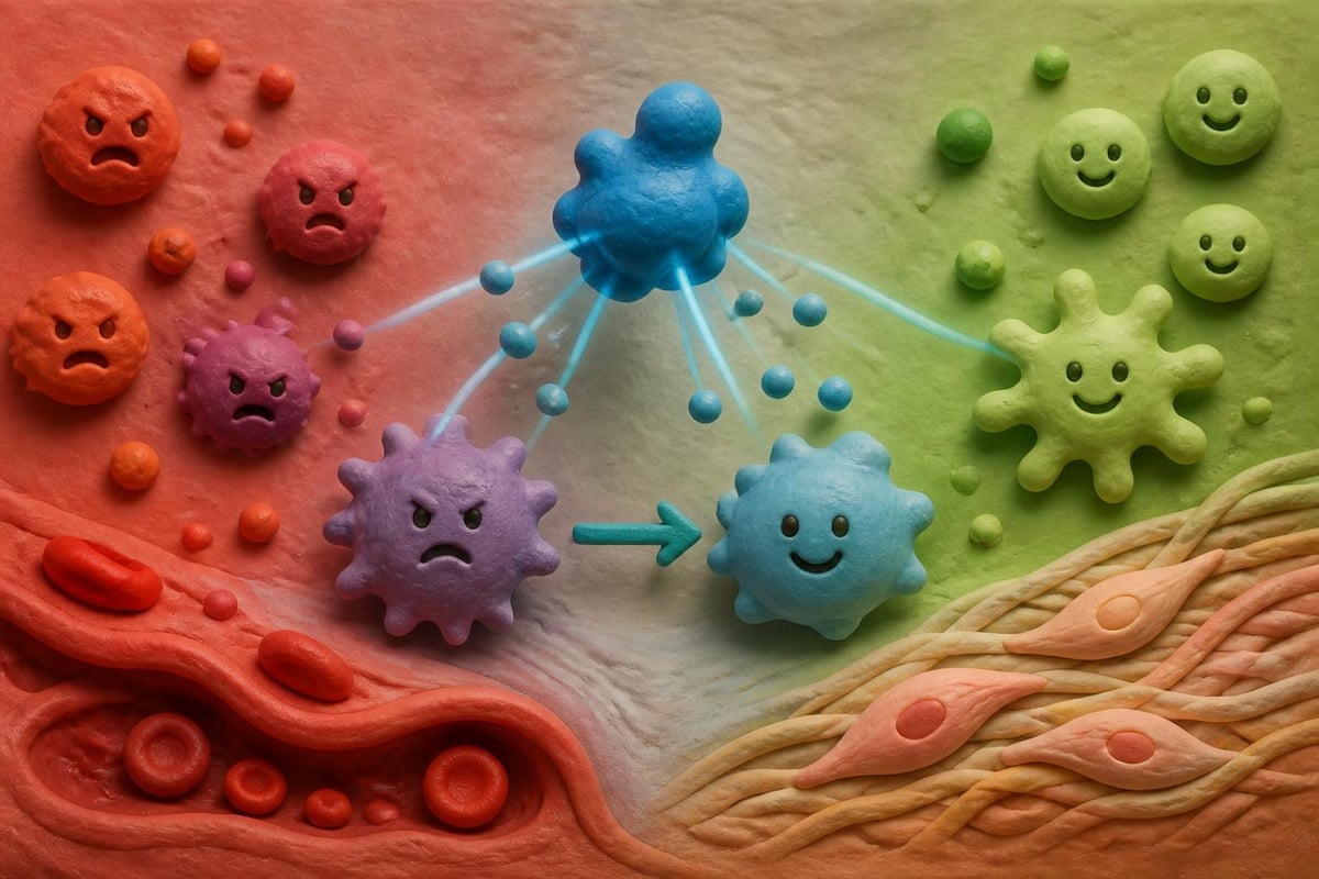 TB4 peptide inflammation modulation