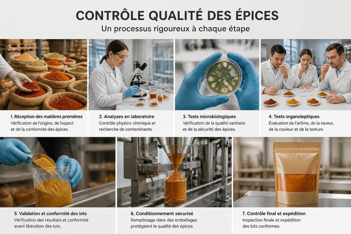 Processus de contrôle qualité