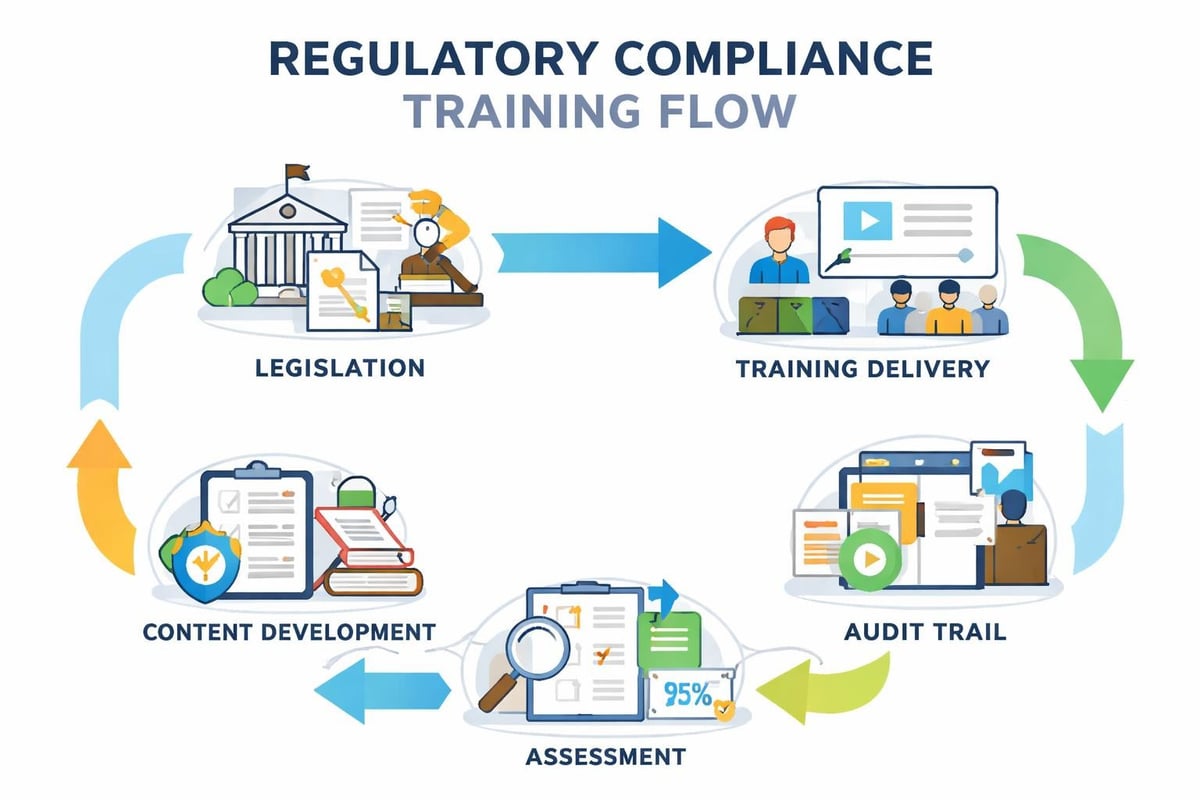 Regulatory content compliance framework