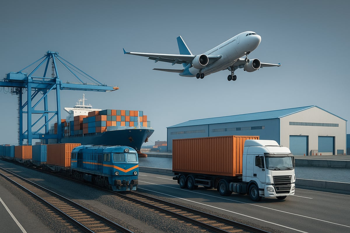 Spoor-, Zee- en Luchtvracht: Alternatieven en Combinaties