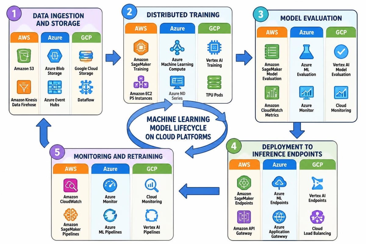Cloud AI deployment workflow
