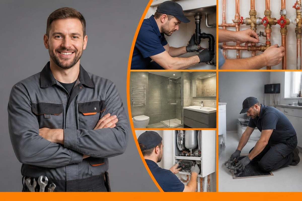Modern plumbing services scope