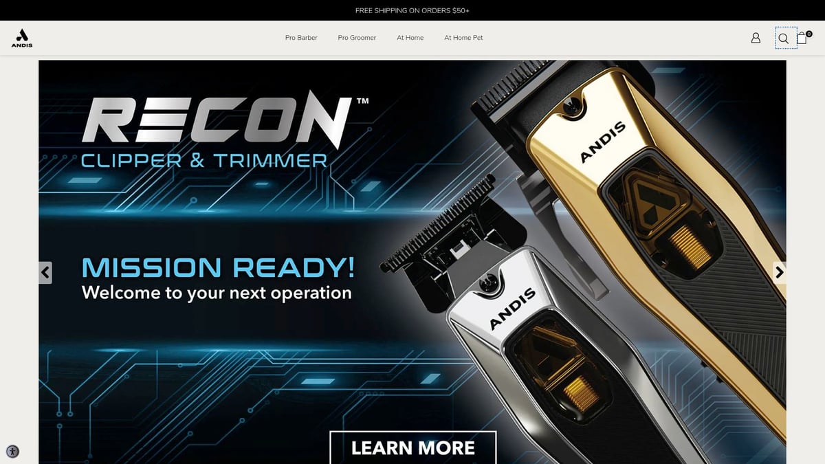 9 Essential Professional Pet Trimmer Picks for 2026 - Andis ProClip AGC2 2-Speed Detachable Blade Clipper