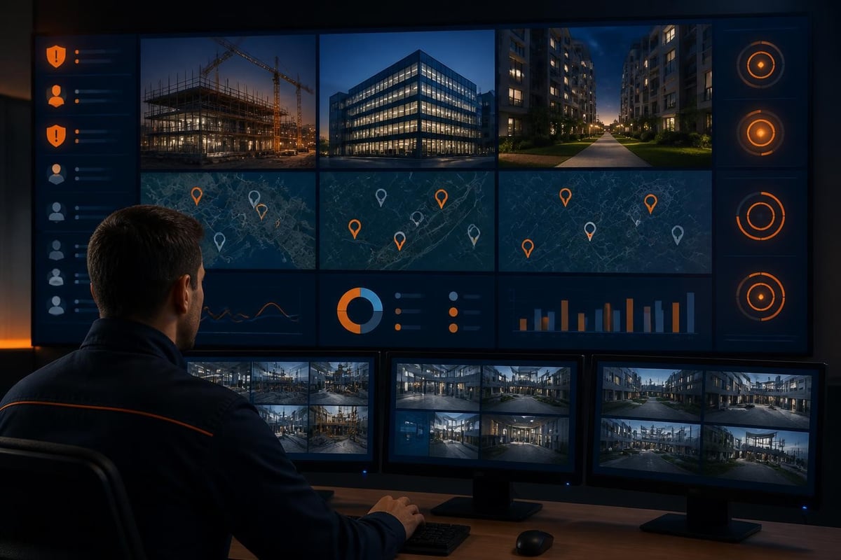 Dashboard monitoraggio multi-sito
