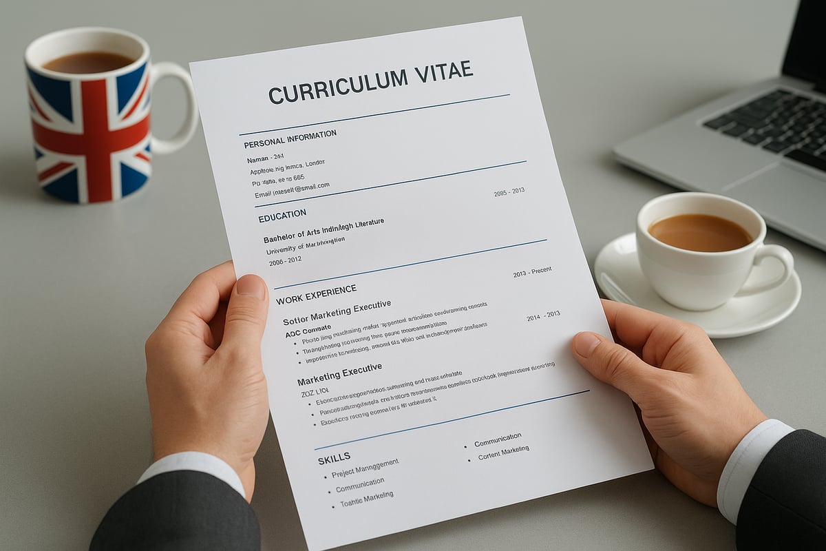 Essential Design and Formatting Tips for UK CVs