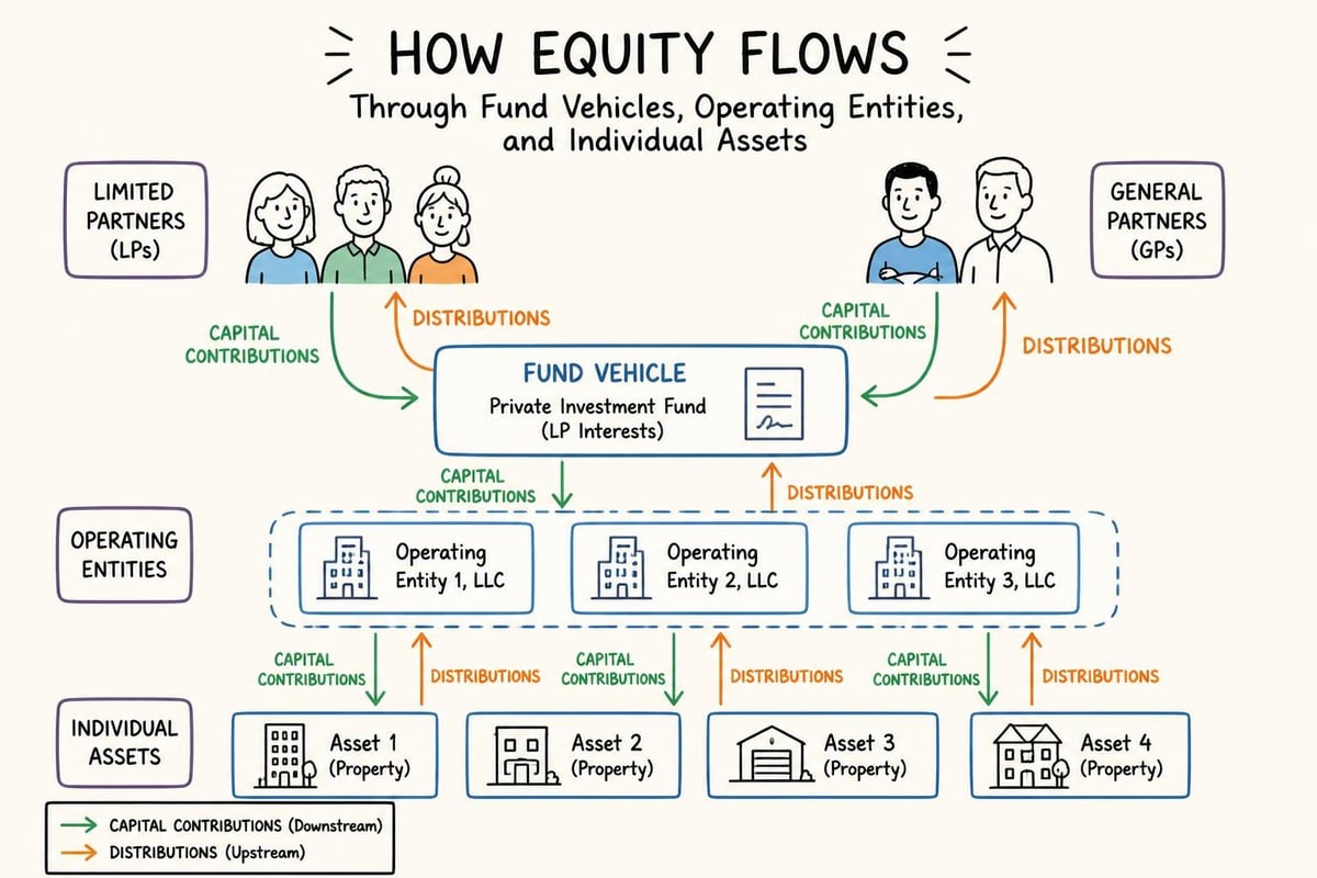 Multi-tiered equity ownership structure