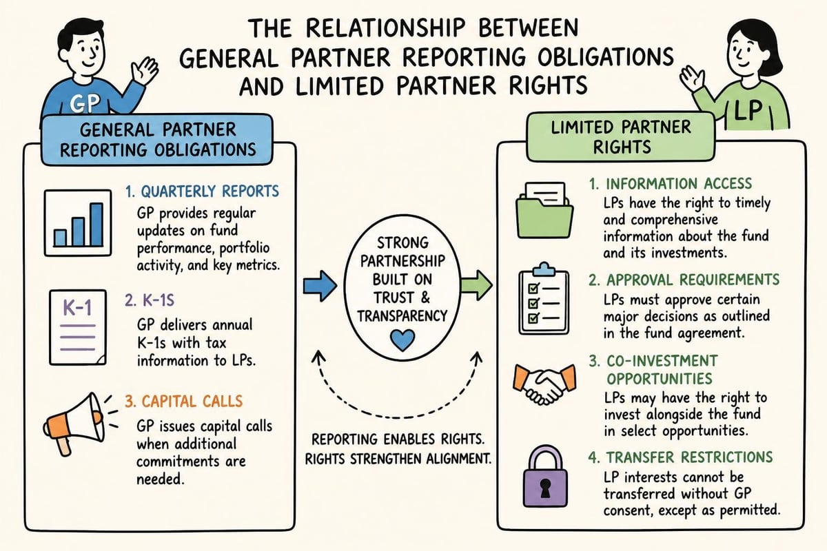 Investor rights and obligations workflow