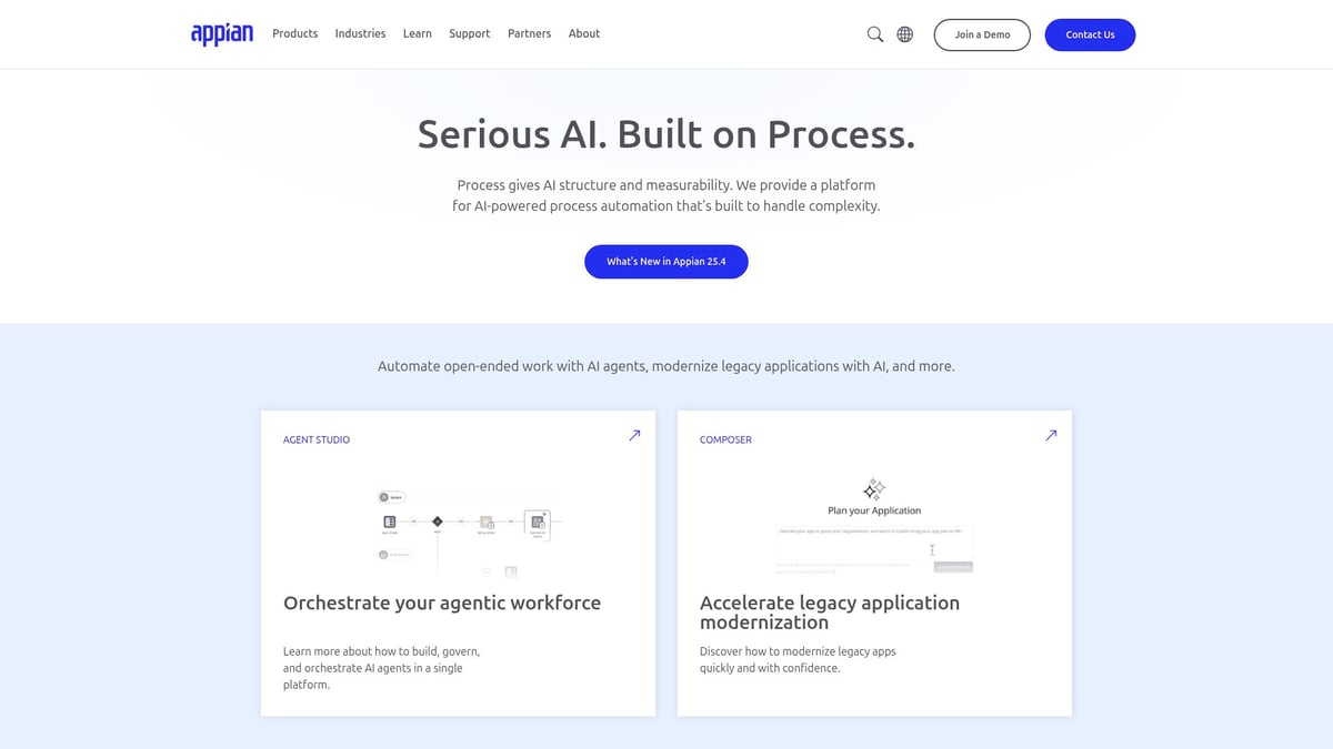 7 Leading Low Code AI Platform Solutions to Watch in 2026 - Appian