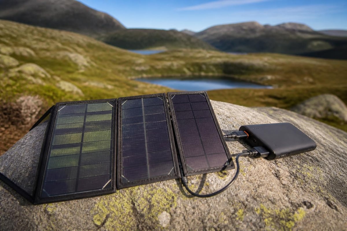 Solcelleteknologi i friluftsliv