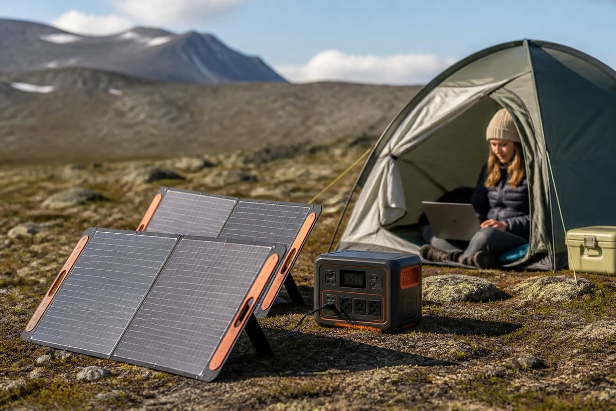 Energisystem for friluftsliv
