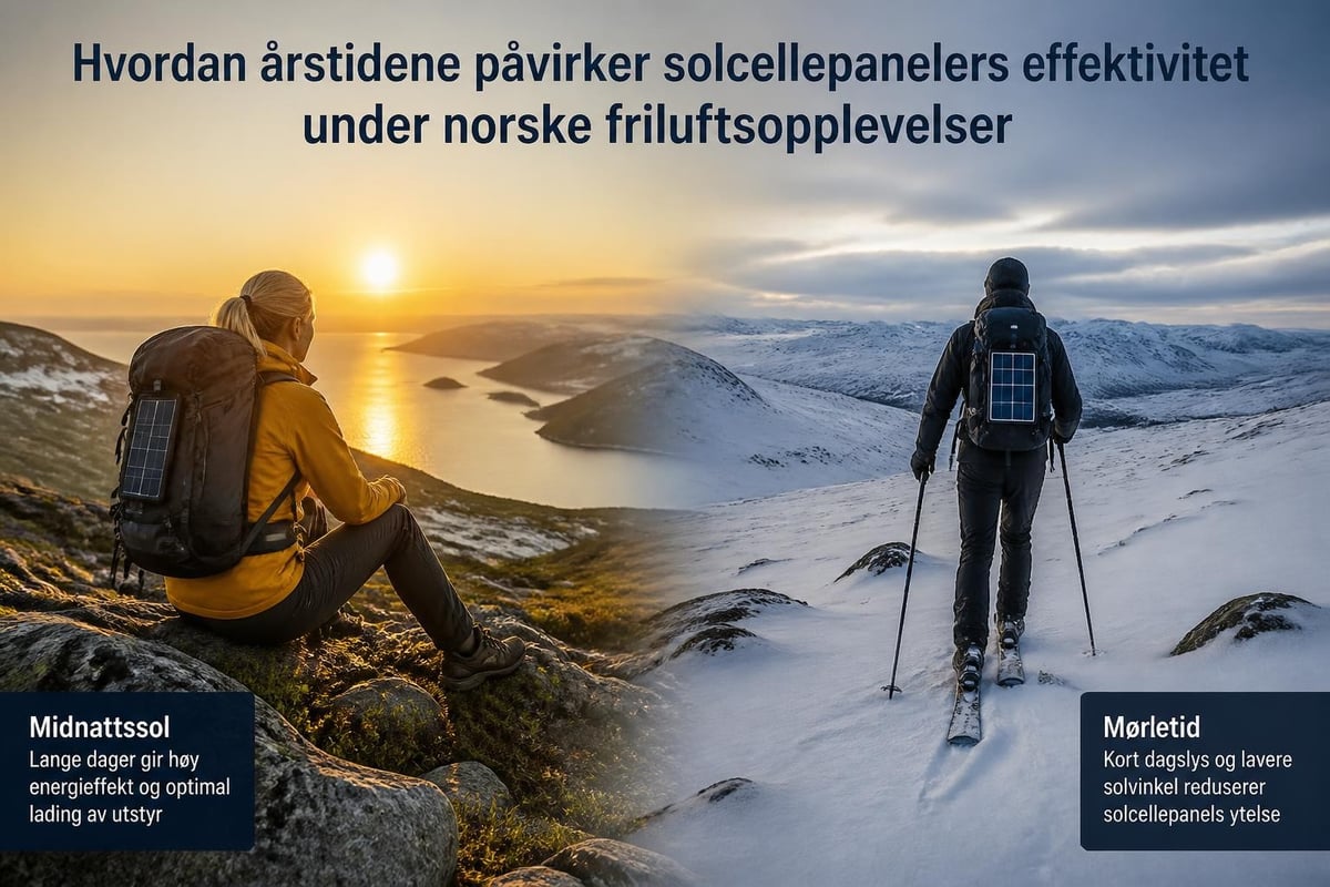 Sesongvariasjoner og solenergi
