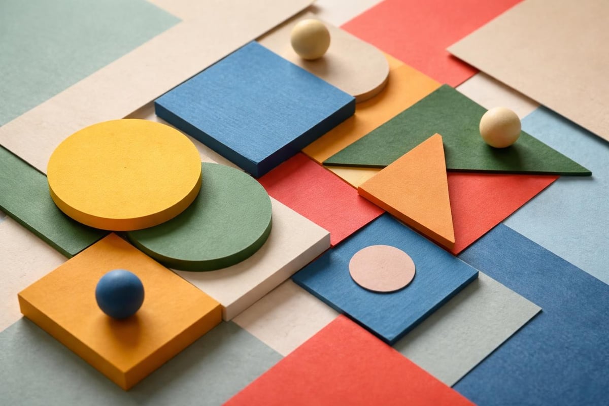 Elements of abstract composition