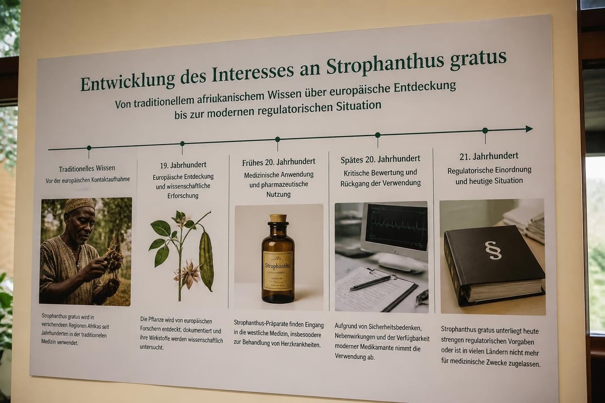 Traditionelle Strophanthus Anwendung