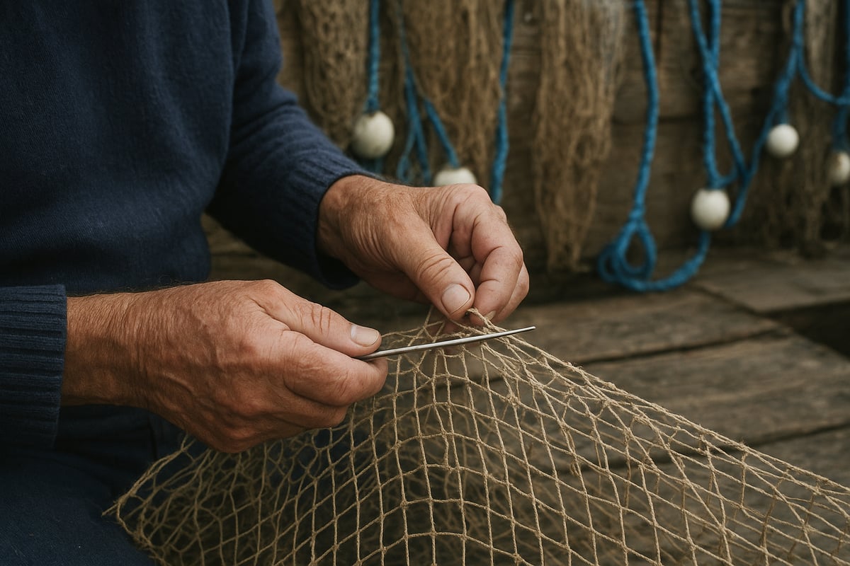 Maintaining and Repairing Fishnets for Longevity