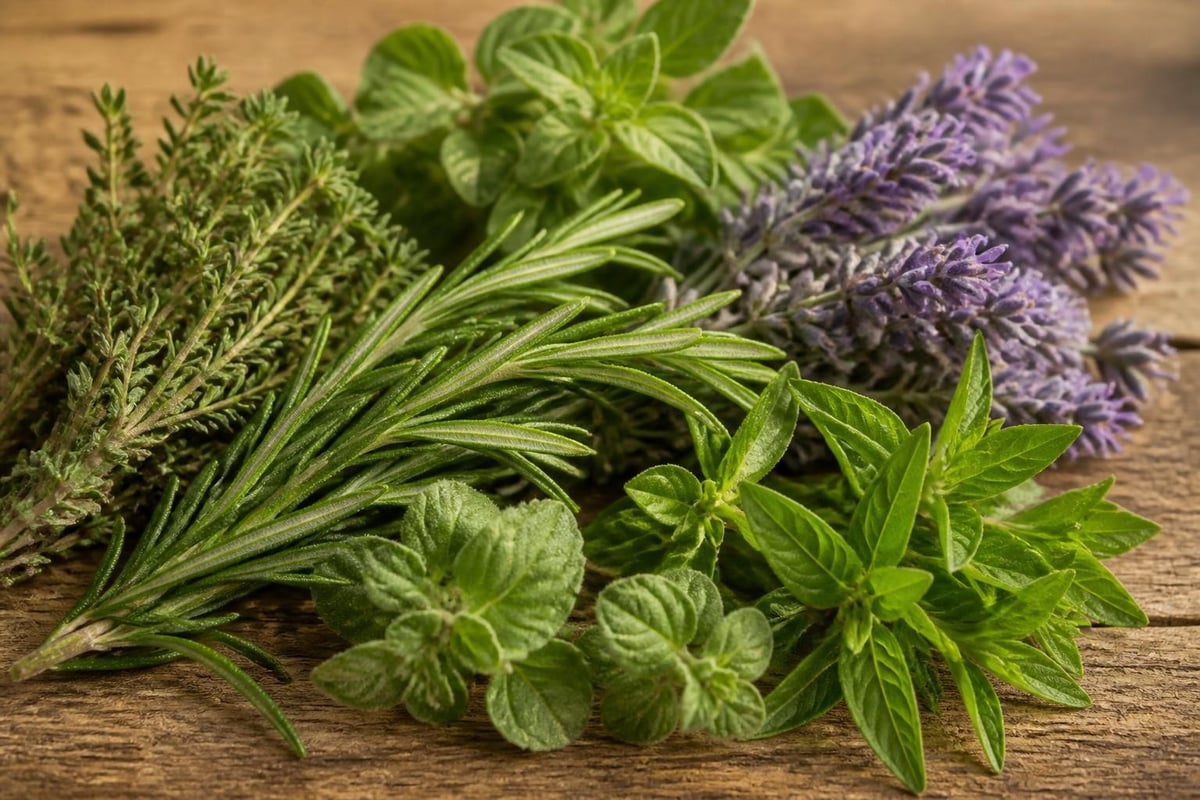 Composition du mélange herbes de Provence