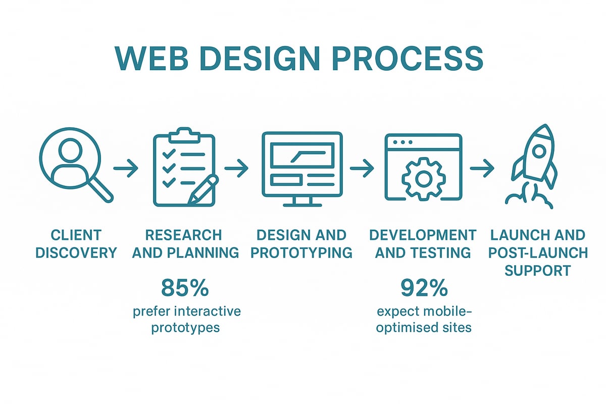 Mastering the Web Design Process: From Brief to Launch