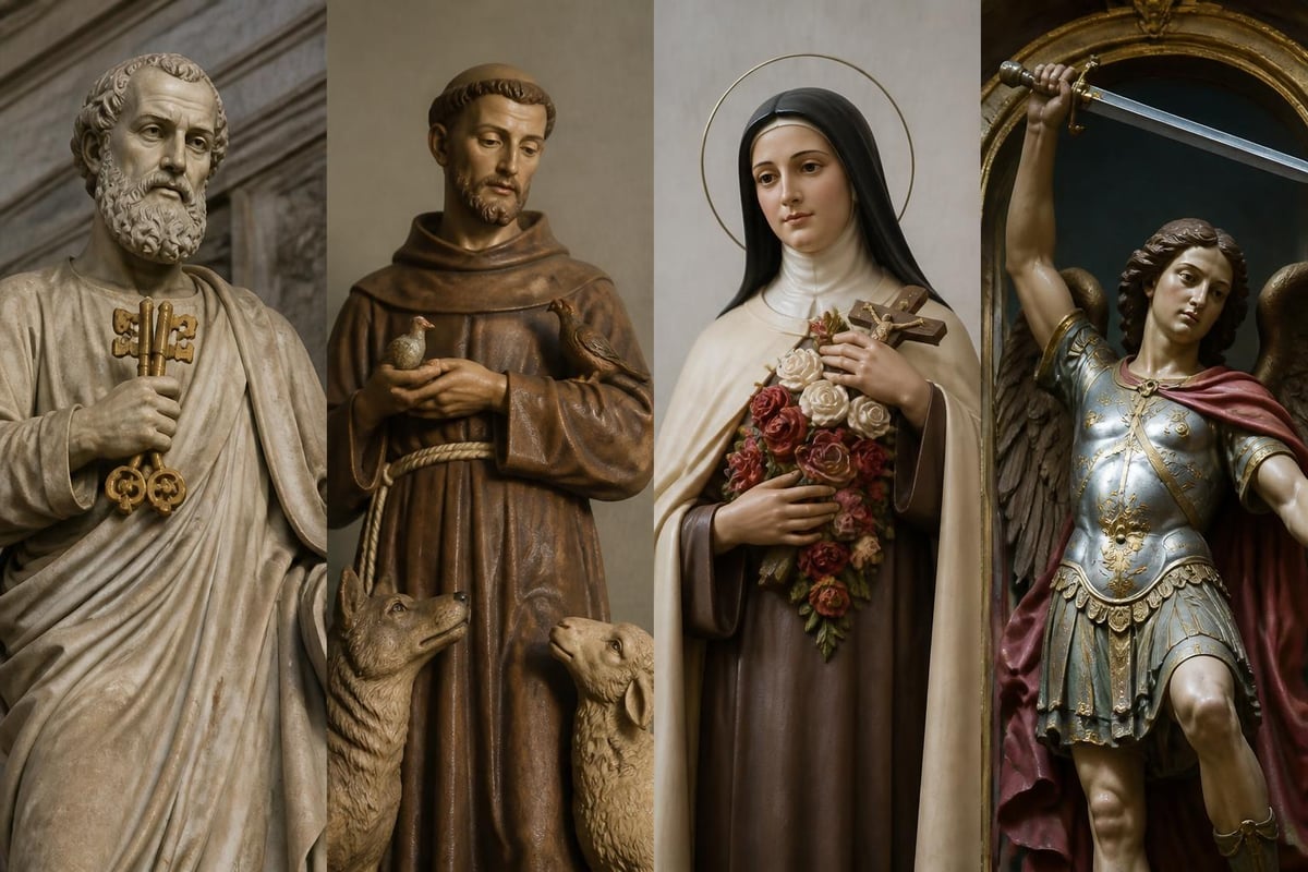 Catholic saint identification