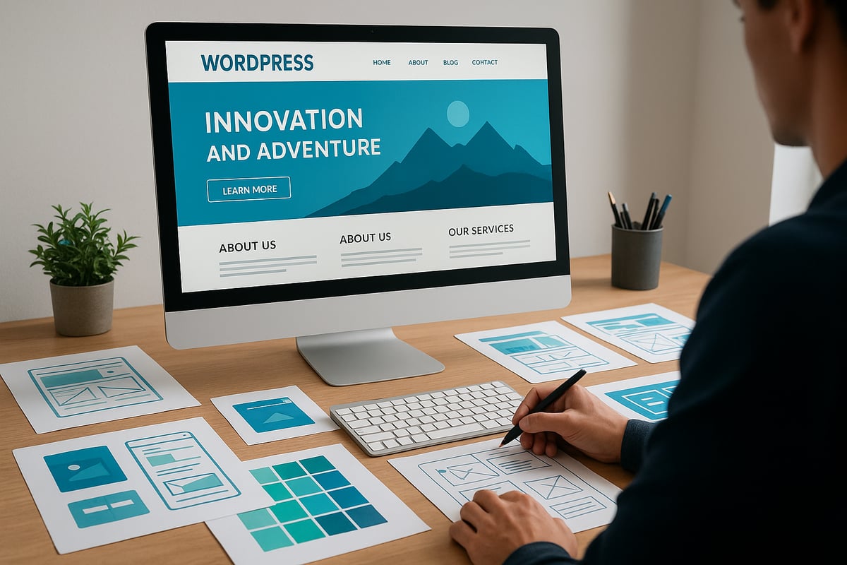 Step-by-Step WordPress Website Design Process for 2025