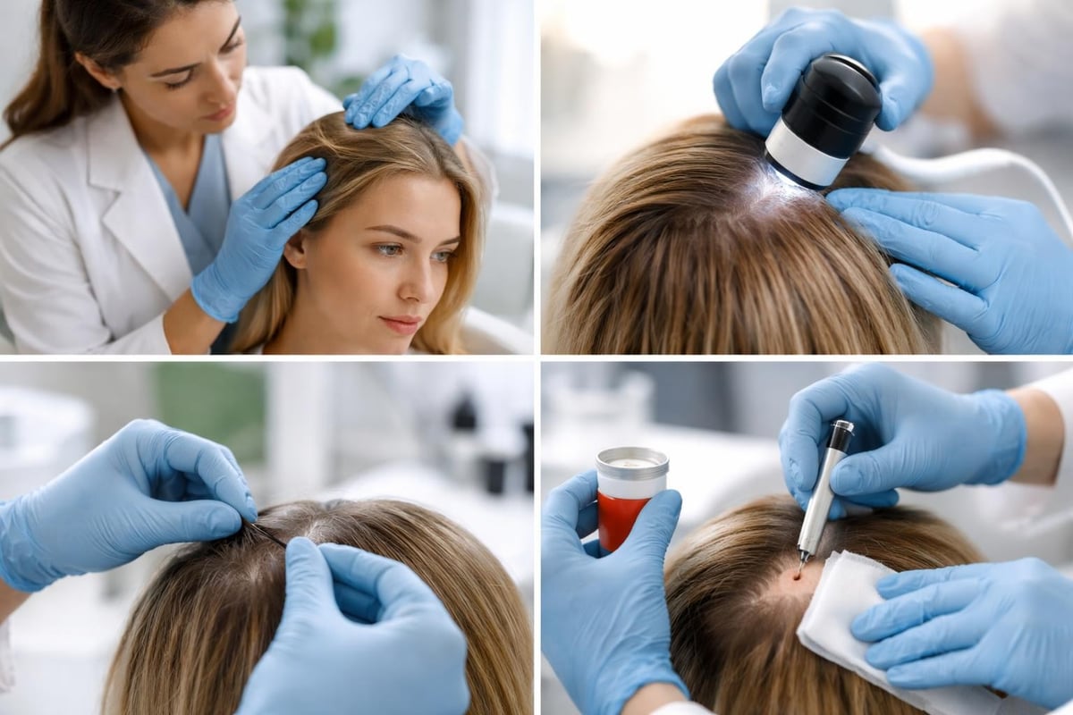 Diagnostic pathway for alopecia