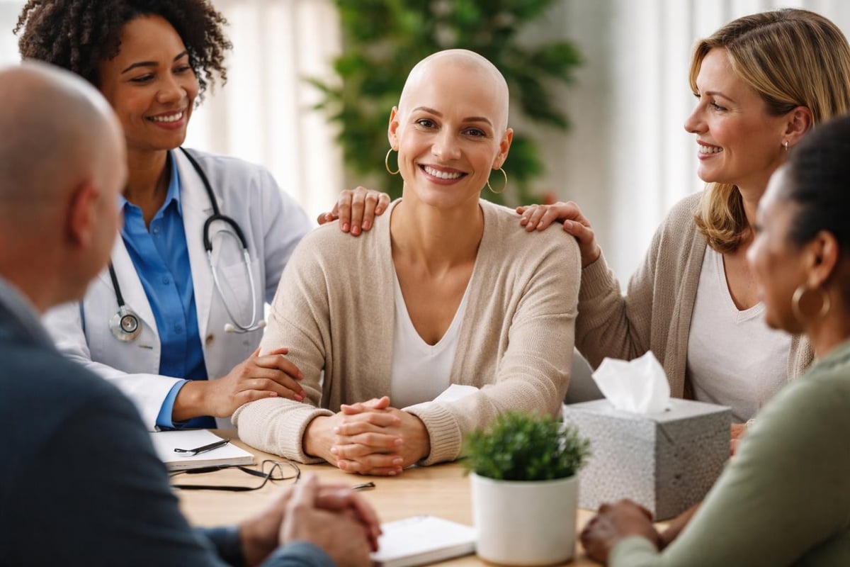 Support systems for alopecia patients