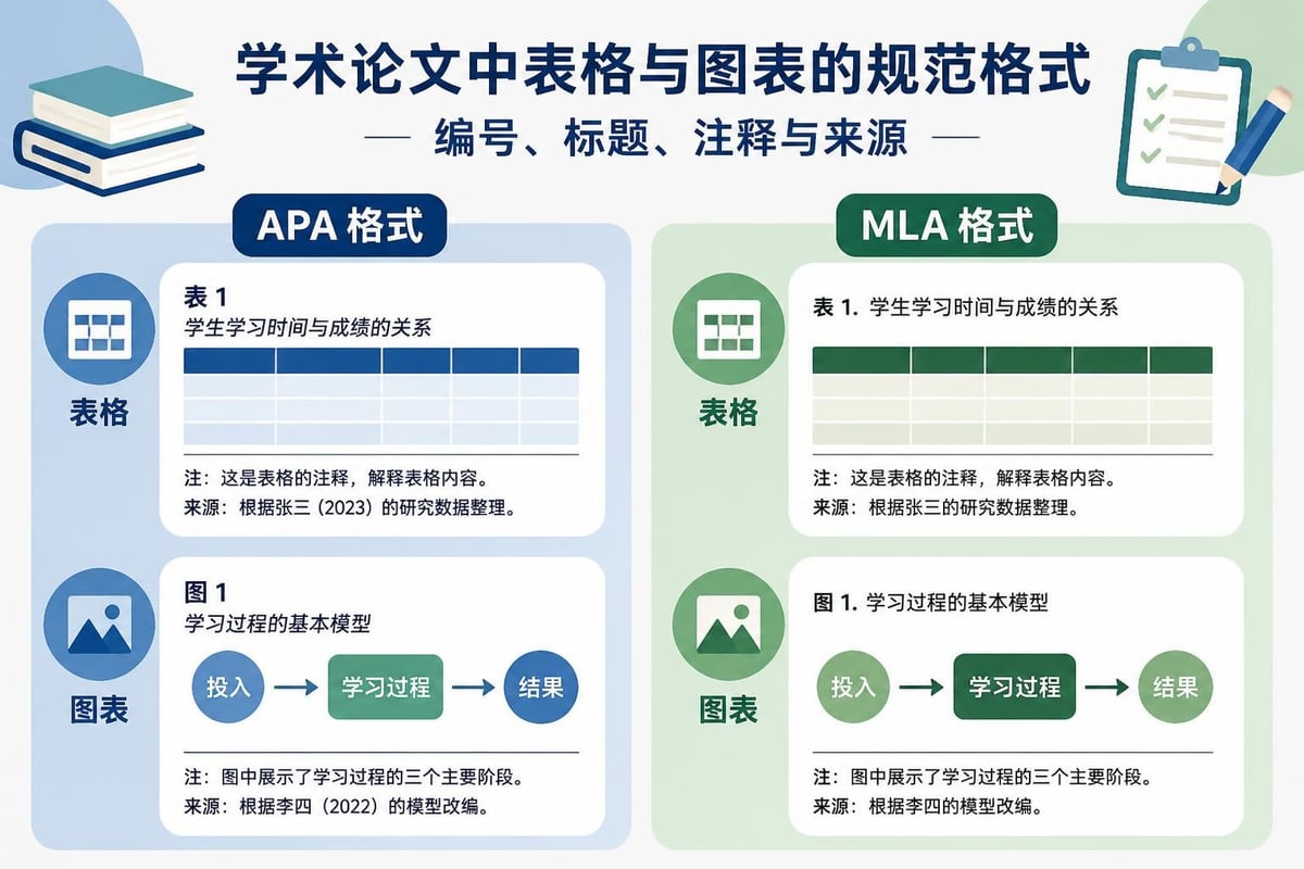 表格圖表格式規範