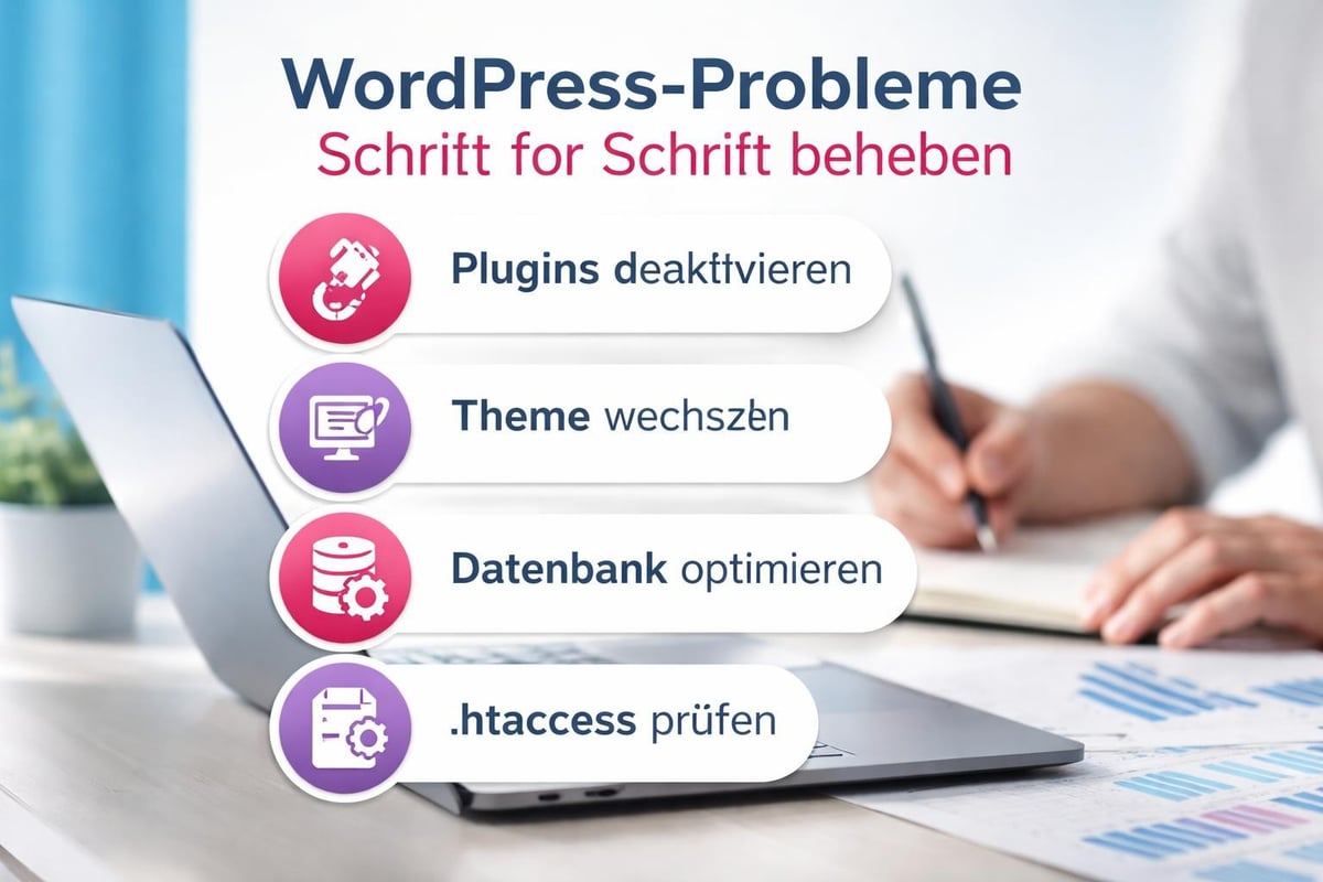 WordPress troubleshooting workflow