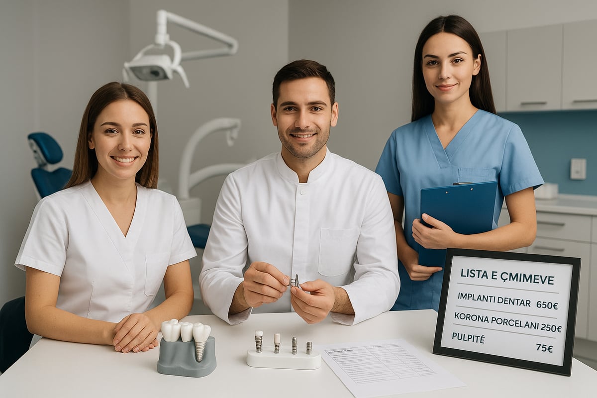 Κόστος οδοντικών εμφυτευμάτων στην Αλβανία το 2026: Τι να περιμένετε