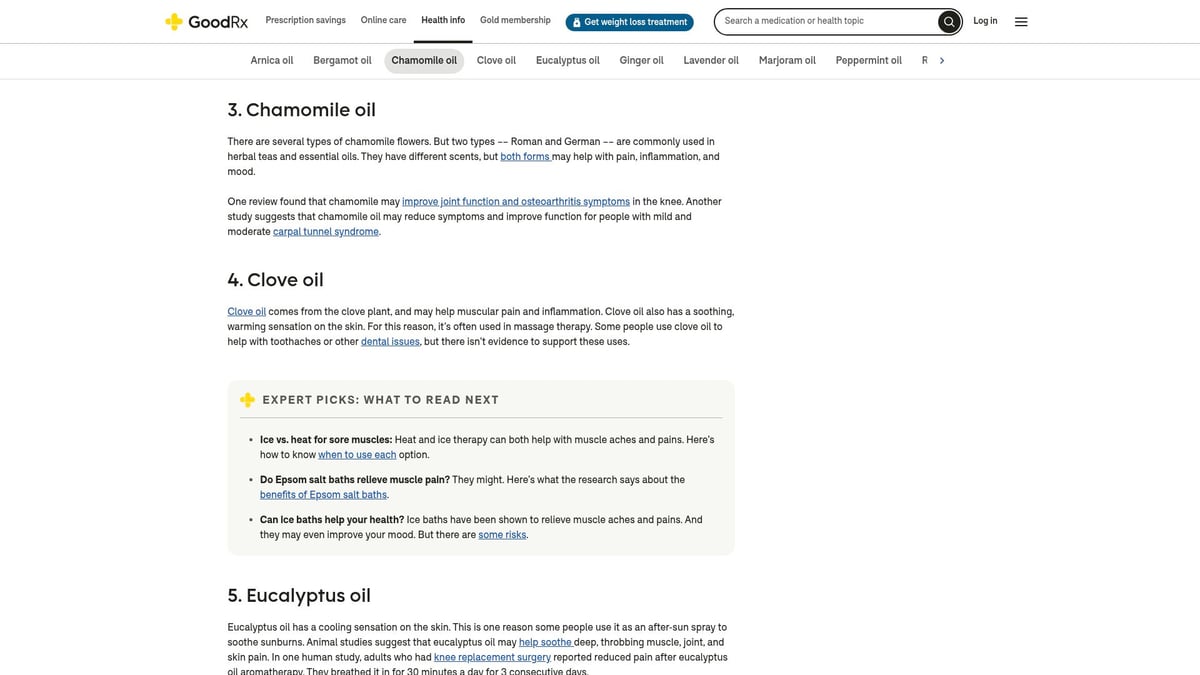 7 Best Relief Pain Oil Picks for Fast Comfort in 2026 - Clove Oil for Intense, Targeted Relief