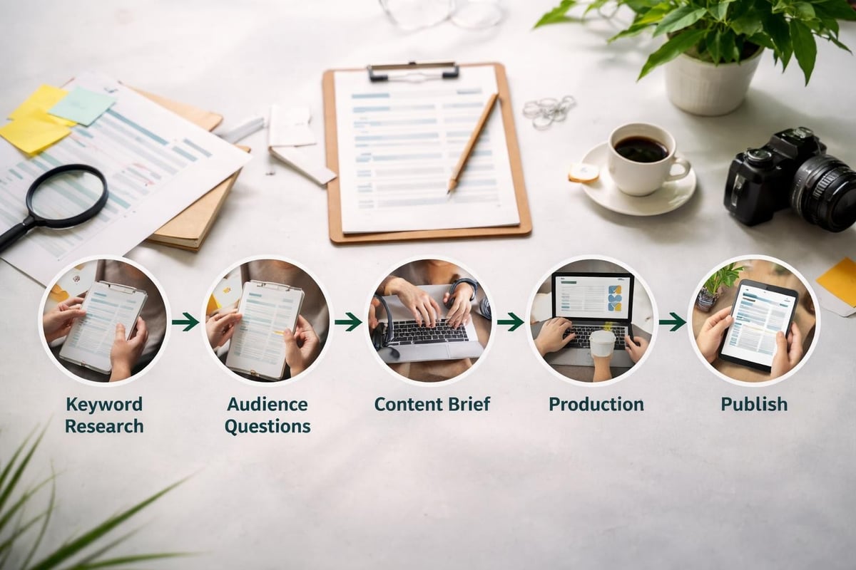 Content ideation workflow