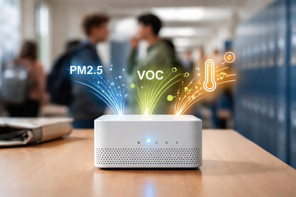 Vape detector sensor components