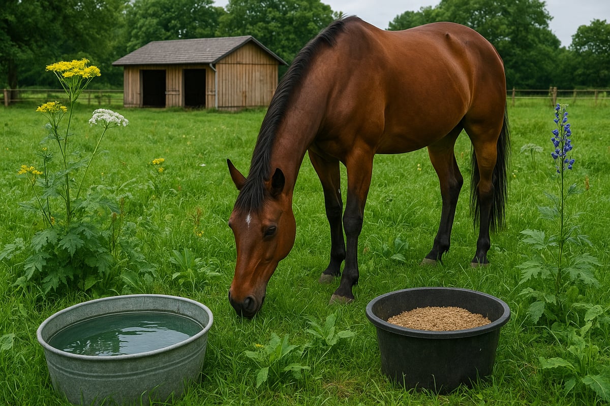 Ursachen und Risikofaktoren für Leberprobleme beim Pferd