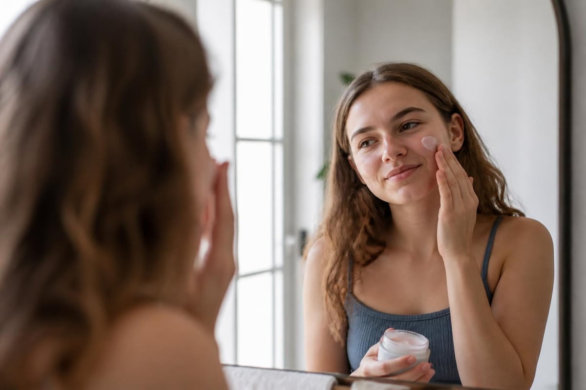 Lifelong skincare habit development