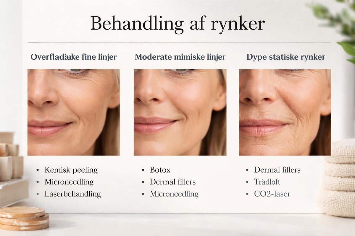 Rynke behandling metoder