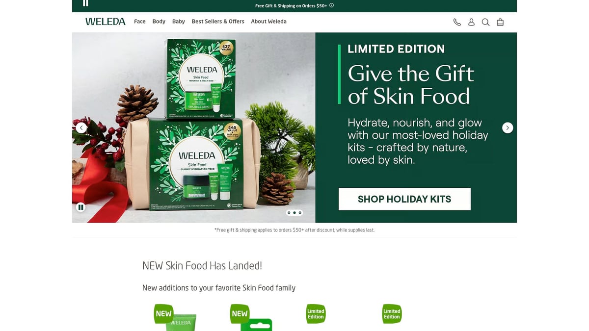 9 Best Natural Face Creams for Glowing Skin in 2025 - Weleda Skin Food Light